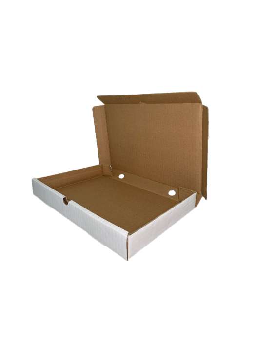 Коробка под пирог пиццу 330*230*40, Т-23, профиль В, БЕЛАЯ