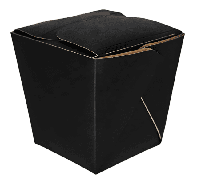 Коробка ВОК для лапши 560 мл 100*95*95 OSQ NOODLES BLACK