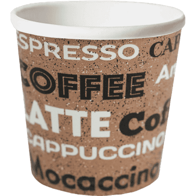 Стакан бумажный 100 мл "Coffee Coffe" D-62 мм Рр