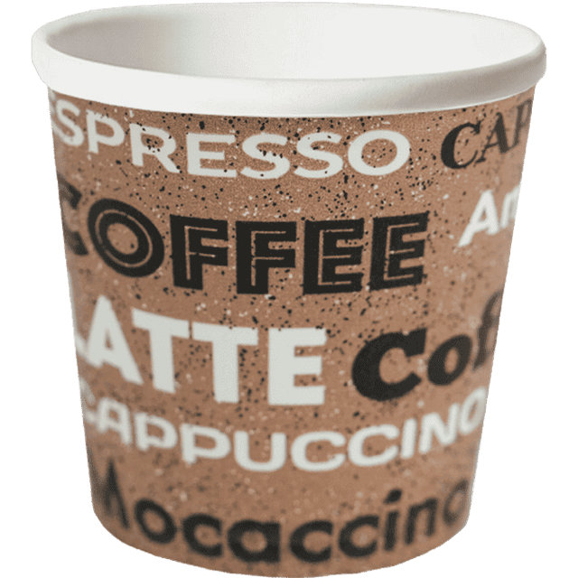 Стакан бумажный 100 мл "Coffee Coffe" D-62 мм Рр
