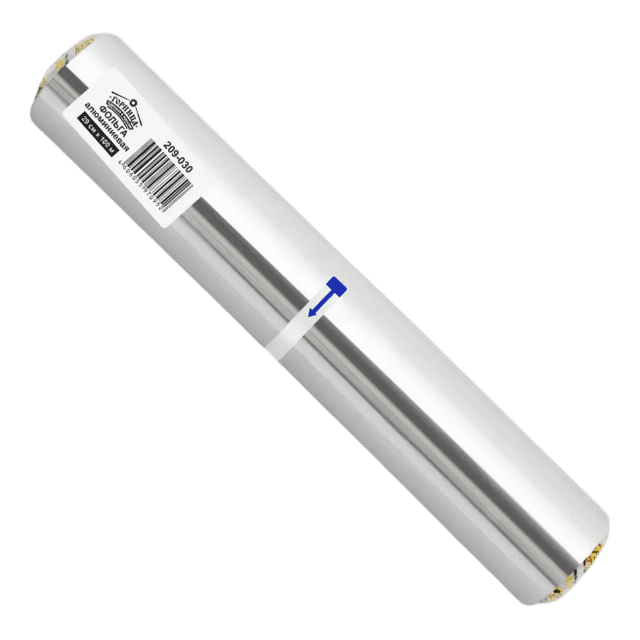Фольга пищевая 29см*100м/8 мкм СТАНДАРТНАЯ ГОРНИЦА