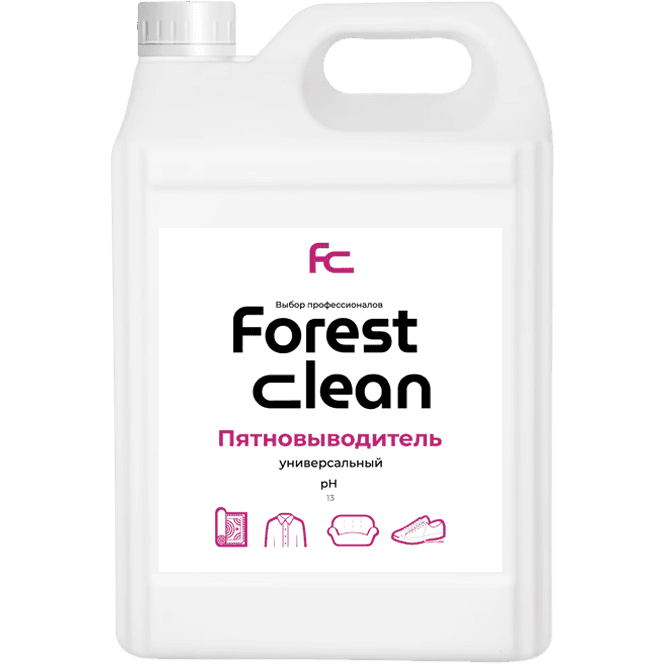 Пятновыводитель 5 л "FOREST clean" концентрат канистра