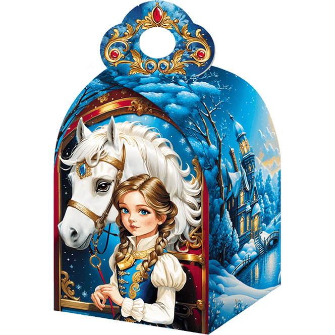 Коробка бумажная для конфет 1500 гр КАЙ И ГЕРДА