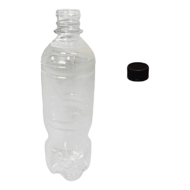 ПЭТ бутылка 0,5 л б/ц оптима + крышка 1-компонент. КОМПЛЕКТ