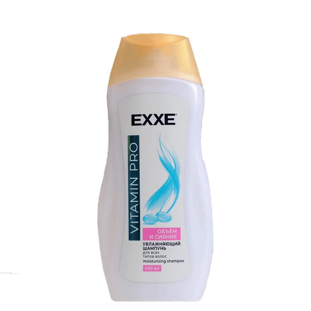 Шампунь 400 мл "EXXE" VITAMIN PRO, Объём и сияние, Увлажняющий