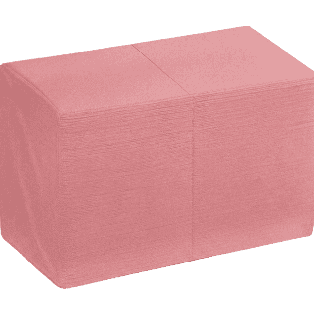 Салфетка бумажная Биг Пак ПАСТЕЛЬ 24*24 (400 лист.пач), Розовый