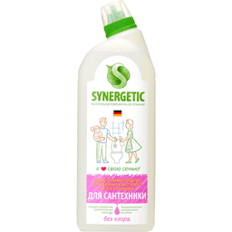Кислотное средство для сантехники 1 л SYNERGETIC