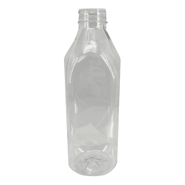 ПЭТ бутылка 1,0 л D-38 мм "КВ" широкое горло без крышки