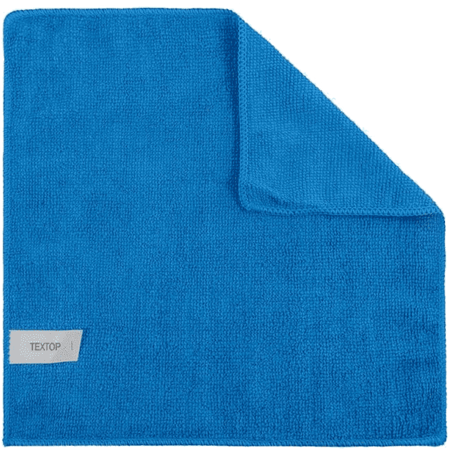 Салфетка из микрофибры 29*29 синяя Textop
