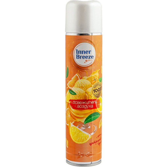 Освежитель воздуха 300 мл Inner Breeze, Цитрусовый сорбет