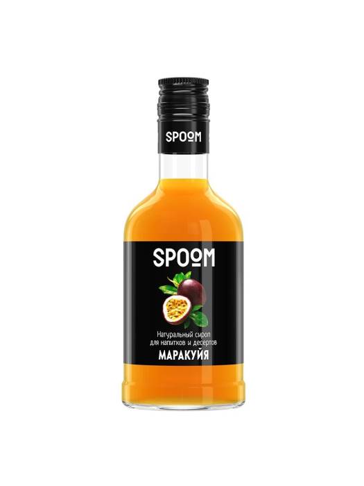 Сироп "Spoom" бутылка 250 мл, Маракуйя / PASSION FRUIT