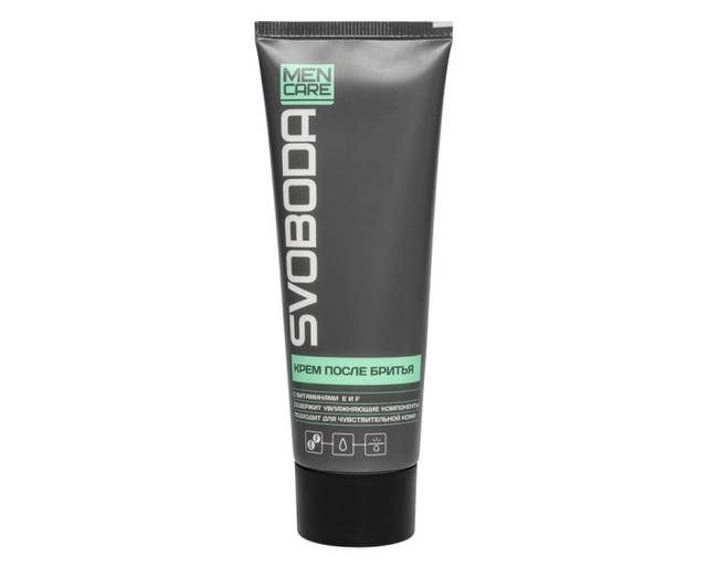 Крем после бритья "SVOBODA" men care 80мл.