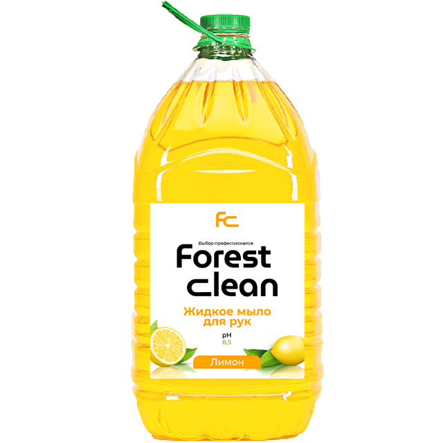Жидкое мыло 5 л "FOREST Clean" пэт, Лимон