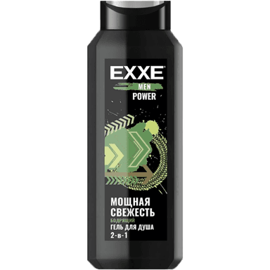 Гель для душа 400 мл "EXXE" MEN 2в1 Бодрящий POWER