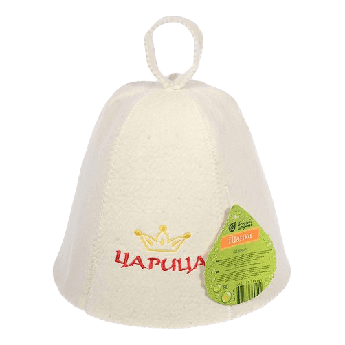 Шапка для бани "Царица" TM ”Бацькина баня"