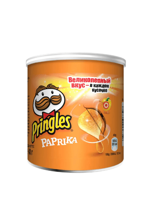 Чипсы "Pringles" 40г, Паприка