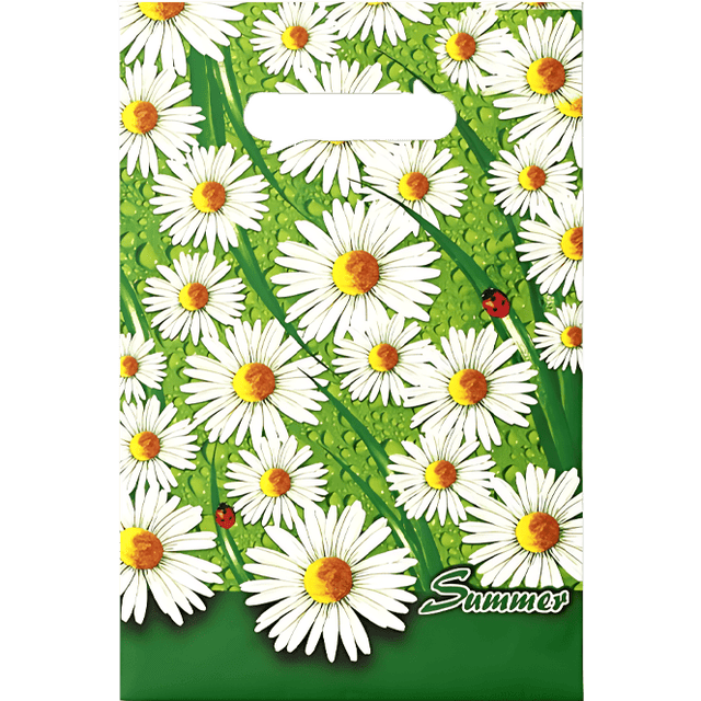 Пакет 20*30 см "Лето" прорезь миник