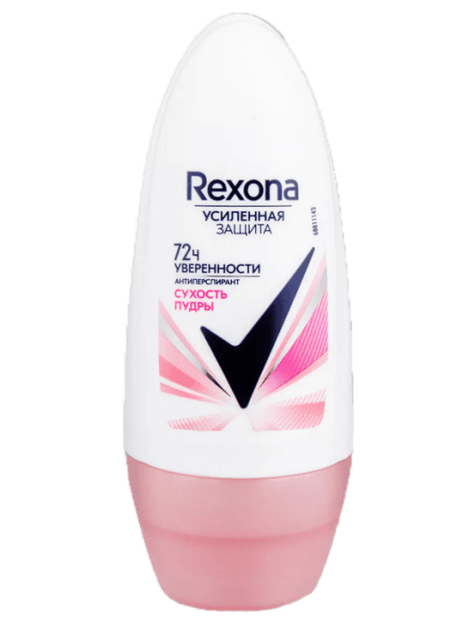 Дезодорант шариковый 50 мл "Rexona" ЖЕНСКИЙ, Сухость пудры