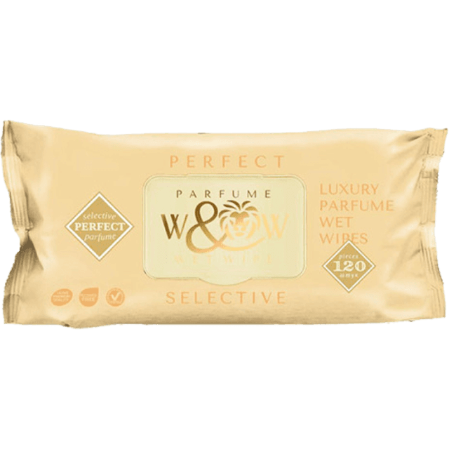 Салфетка влажная 120 шт W&W Perfect selective mix (120 салф.шт)