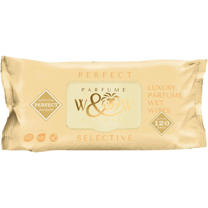 Салфетка влажная 120 шт W&W Perfect selective mix (120 салф.шт)