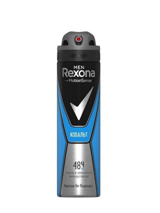 Дезодорант спрей 150 мл "Rexona" МУЖСКОЙ, Кобальт