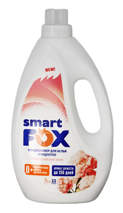 Кондиционер для белья 2,04 л SMART FOX, Флорентийский пион