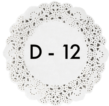 Ажурные салфетки D-12 см (250 шт.упак) Aviora