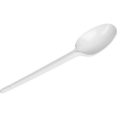 Ложка одноразовая пластиковая 160 мм столовая Компакт БЕЛАЯ А.В