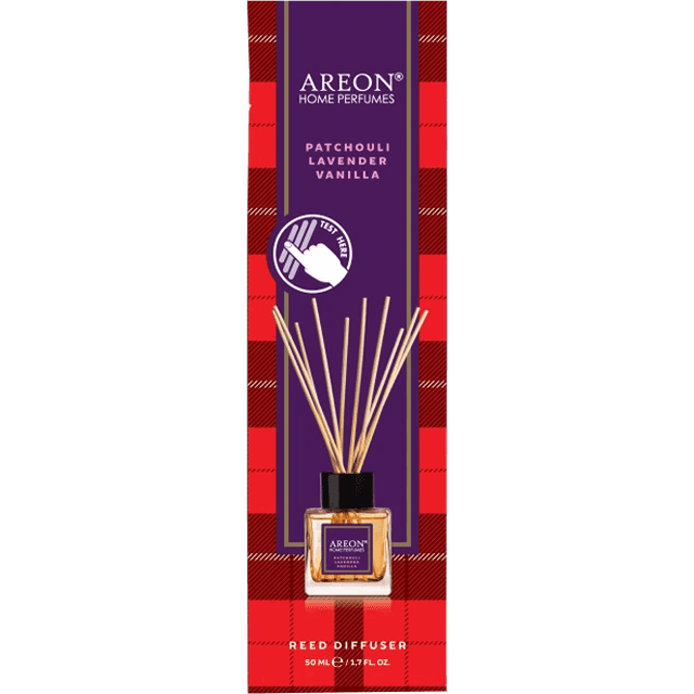 Ароматизатор для дома 50 мл Areon STICKS TARTAN GRASS Пачули-лаванда-ваниль
