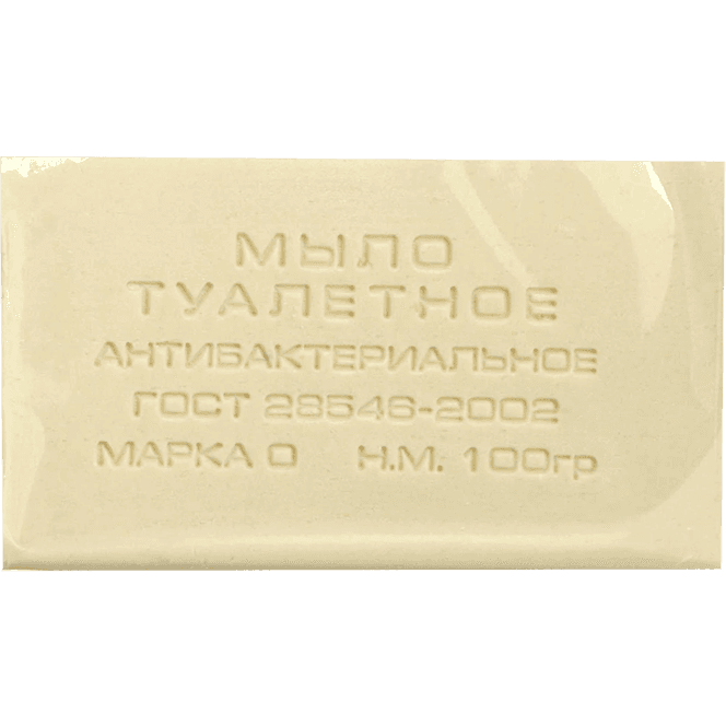 Мыло кусковое 90 гр туалетное "Ординарное" в прозрач. оберт. флоупак ММК