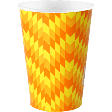 Стакан бумажный 400 мл ЗИГ-ЗАГ ХН D-90 мм В.