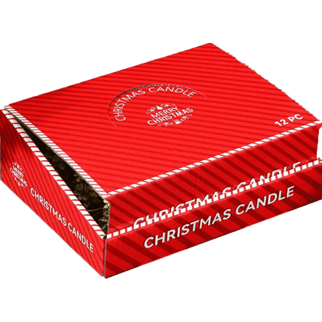 Свечи восковые НГ, фигурка в гильзе