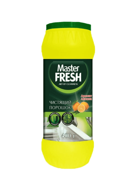 Чистящий порошок 400 г "Master FRESH", Аромат лимона