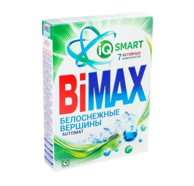 Стиральный порошок 400 г "BiMAX" автомат, Белоснежные вершины