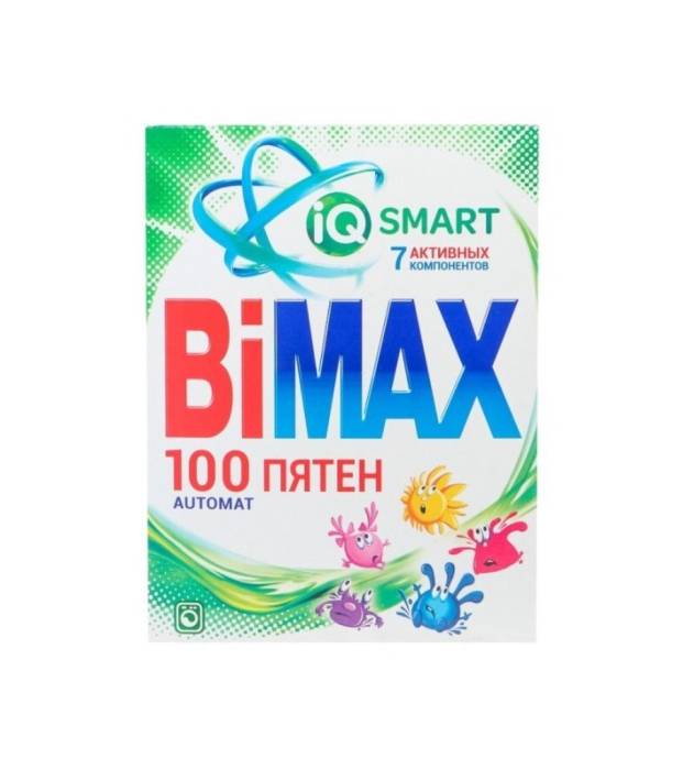 Стиральный порошок 400 г "BiMAX" автомат, 100 пятен