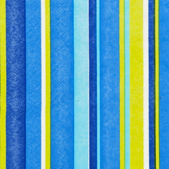 Салфетка бумажная 3-х/трехслойная 33*33 "Перышко" (20 лист.пач), Полоска