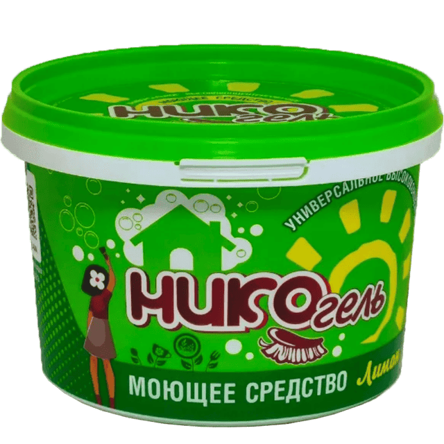 Универсальное моющее средство 500 г "Нико"-гель, Лимон