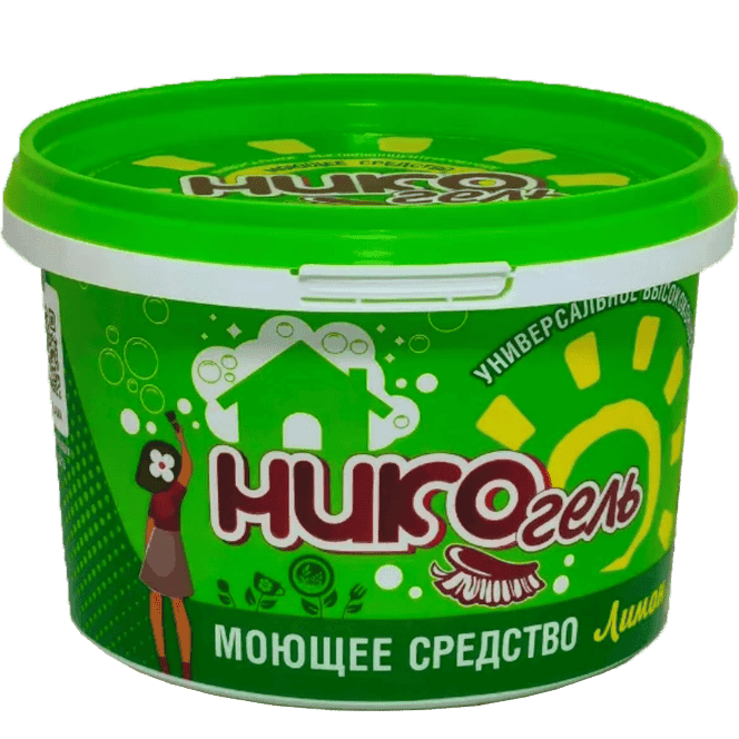 Универсальное моющее средство 500 г "Нико"-гель, Лимон