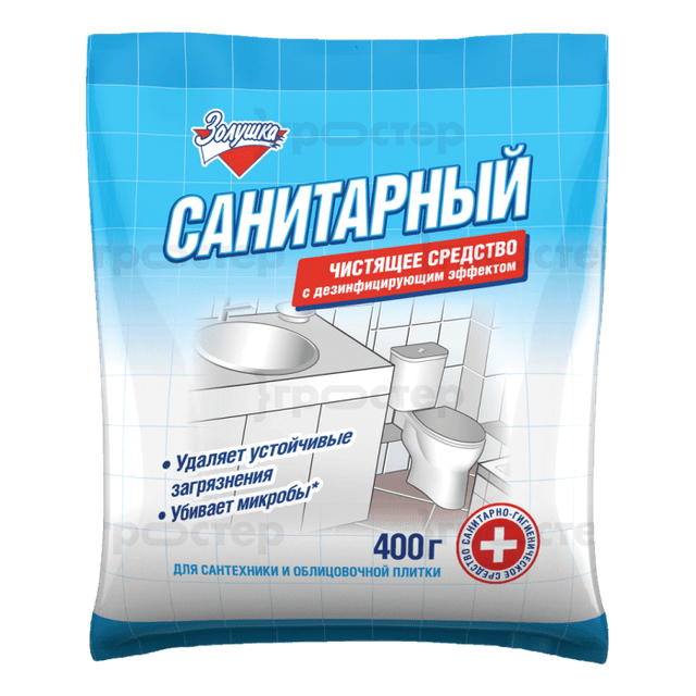 Санитарный порошок с дез. эффектом 400 г. "Золушка"