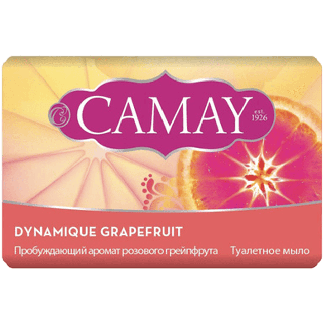 Мыло кусковое 85 г туалетное "Camay", Динамик