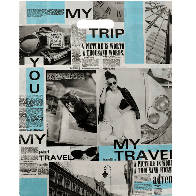 Пакет 31*40 см Пиар 60 мкм прорезь