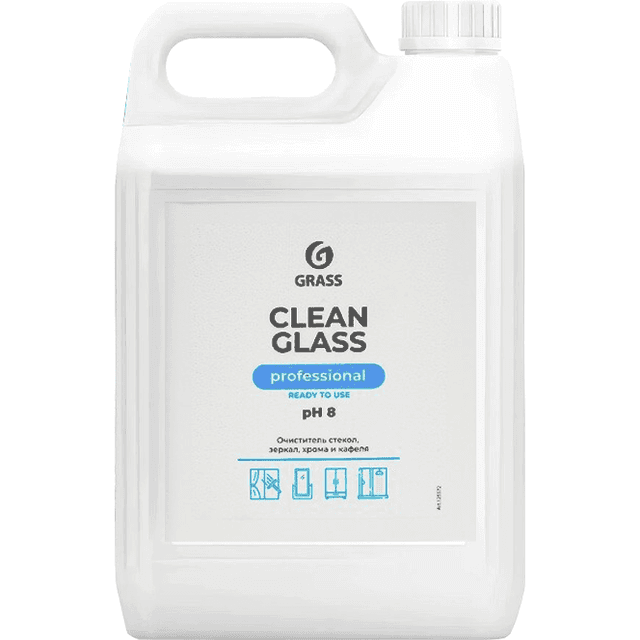Средство для стекол и зеркал 5 л Clean Glass Professional Grass
