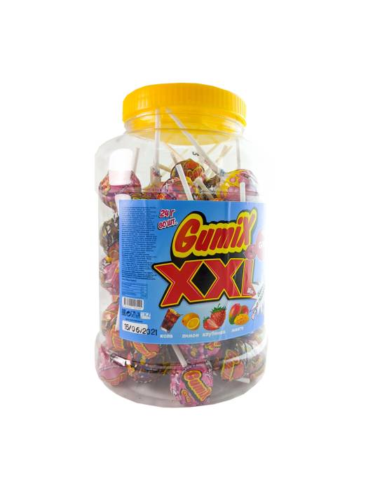 Леденец "Gumiх XXL" 24г (80 шт.упак)