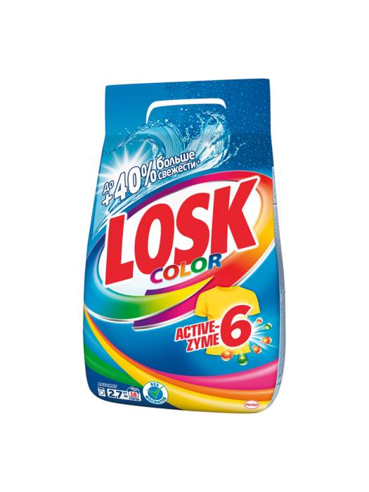 Стиральный порошок 2,7 кг "LOSK" автомат, Колор