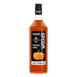 Сироп "Spoom" бутылка 1 литр, Тыква пряная / SPICY PUMPKIN