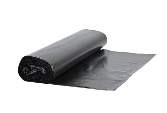 Мешки мусорные 120л/40 мкм/70*110 см "PRO100" ЧЕРНЫЕ, в рулоне (25 шт.рул) Рост
