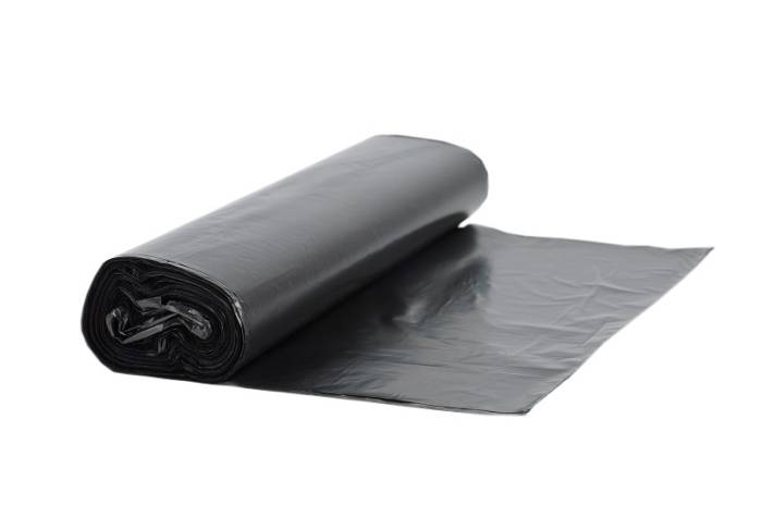 Мешки мусорные 120л/40 мкм/70*110 см "PRO100" ЧЕРНЫЕ, в рулоне (25 шт.рул) Рост