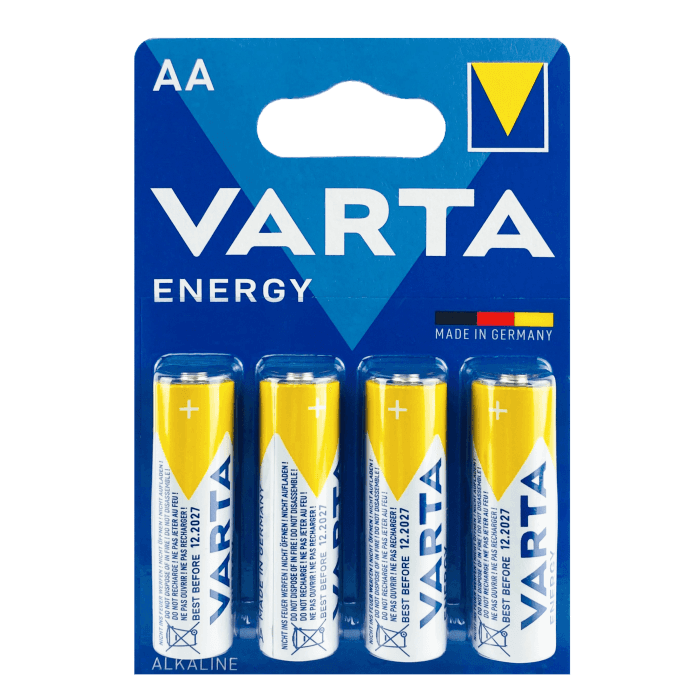Батарейка VARTA energy пальчиковая АА