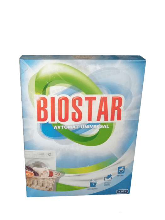 Стиральный порошок 450 г Biostar универсал автомат