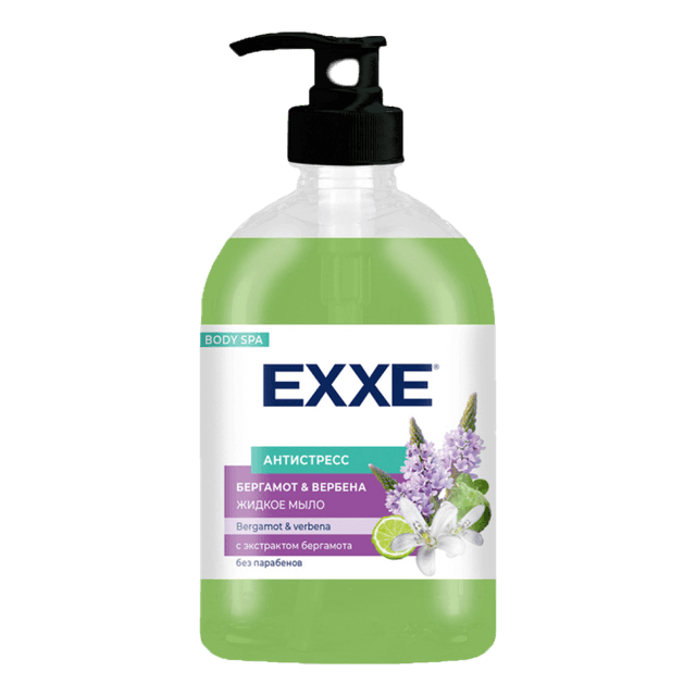 Жидкое мыло 500 мл "EXXE", Бергамот и вербена
